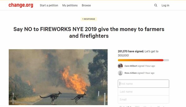 Γιατί χιλιάδες άνθρωποι ζητούν Πρωτοχρονιά χωρίς πυροτεχνήματα στο Σίδνεϊ