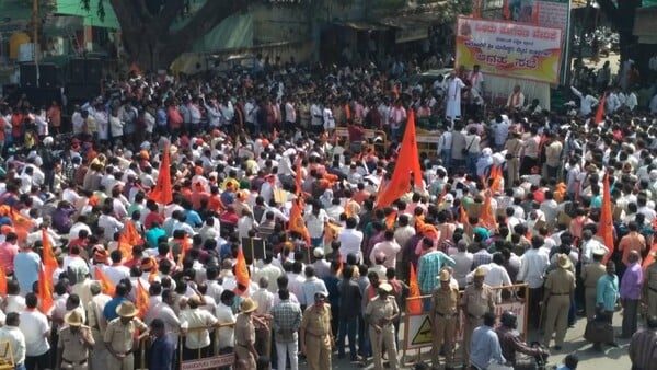 Ινδουιστές διαδήλωσαν κατά της ανέγερσης ενός γιγαντιαίου αγάλματος του Χριστού στην Καρνατάκα
