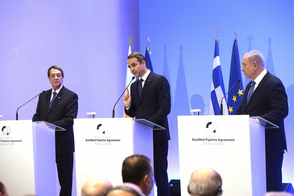 Μητσοτάκης: Ο EastMed δεν απειλεί κανέναν, είναι αγωγός ειρήνης και συνεργασίας