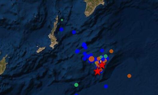 Ισχυρός σεισμός ανοιχτά της Καρπάθου -5,7 Ρίχτερ