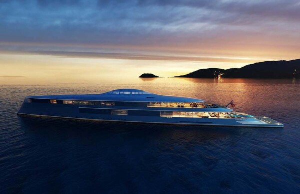 Αυτό το απίθανο super yacht 645 εκατομμυρίων δολαρίων καίει μόνο υδρογόνο