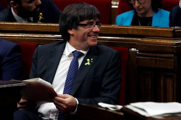 Αντιπρόεδρος καταλανικής κυβέρνησης: Ο Πουτζντεμόν είναι και θα παραμείνει πρόεδρος