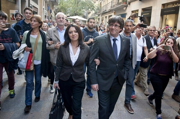Στις Βρυξέλλες ο Πουτζντεμόν - Το κόμμα του θα συμμετάσχει στις εκλογές της Καταλονίας