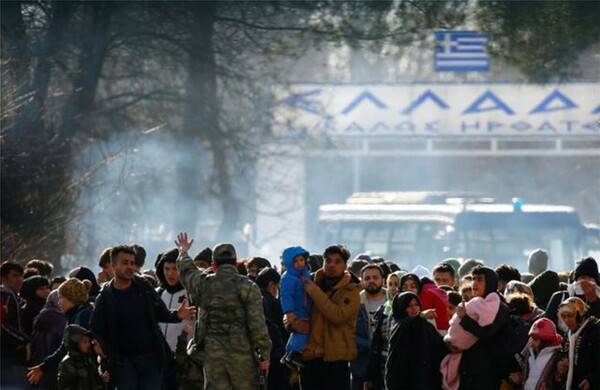 Ερντογάν: 18.000 μετανάστες πέρασαν τα σύνορα της Τουρκίας προς την Ευρώπη