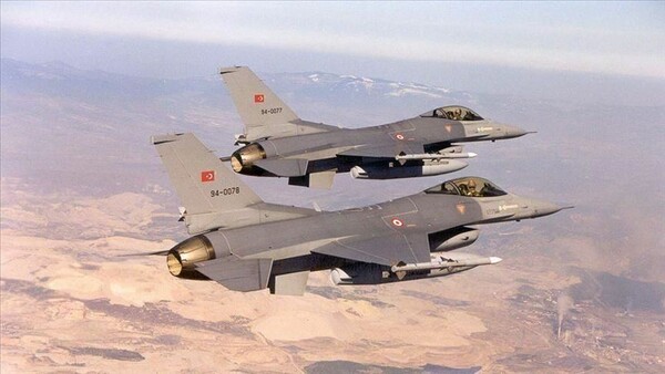Υπερπτήσεις τουρκικών F-16 - Πάνω από τον Έβρο