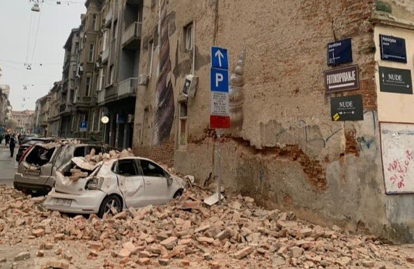Ισχυρός σεισμός 5,3 Ρίχτερ στο Ζάγκρεμπ της Κροατίας