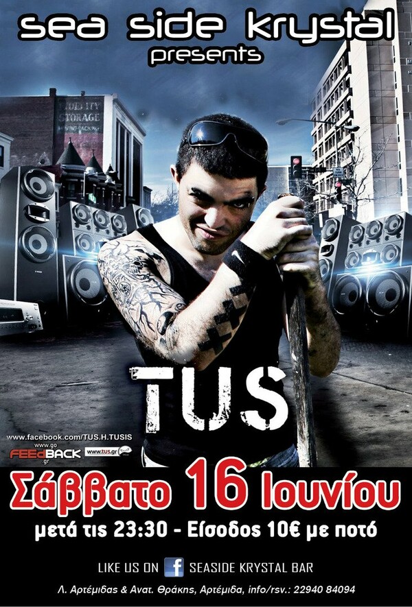 ΤUS live @ Seaside Krystal bar