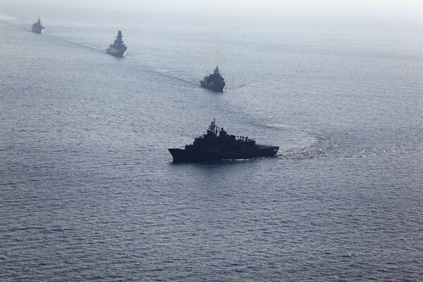 Μεγάλη τουρκική άσκηση νότια της Κρήτης - Σε ετοιμότητα το Πολεμικό Ναυτικό