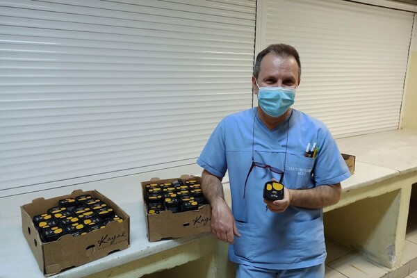 Δωρεά παγωτού από την ελληνική εταιρεία Kayak σε Νοσοκομεία της Αθήνας