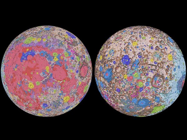 Αυτός ο χάρτης της Σελήνης περιλαμβάνει όλα όσα ξέρουμε για την επιφάνειά της