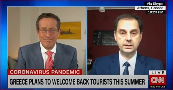 Θεοχάρης στο CNN: Τεράστιο σοκ για τα ταξίδια και τον τουρισμό
