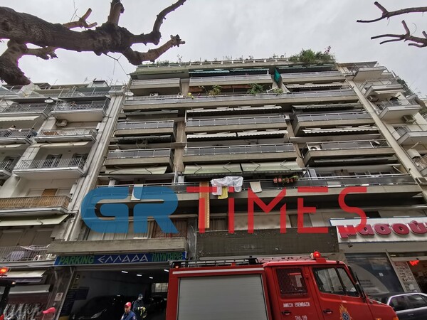 Θεσσαλονίκη: Έκρηξη σε διαμέρισμα - Ένας ελαφρά τραυματίας