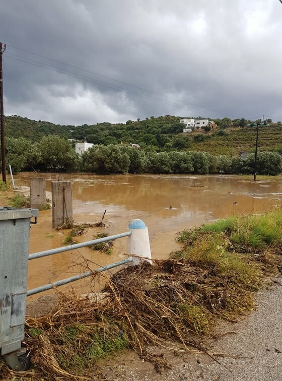 Λέρος: Σοβαρές ζημιές από βροχοπτώσεις - Αίτημα κήρυξης σε κατάσταση έκτακτης ανάγκης