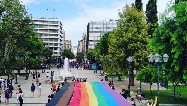 Athens Pride: Διαμαρτυρία αλληλεγγύης στο Σύνταγμα για το κίνημα Black Lives Matter