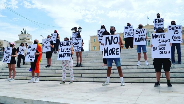 Βίντεο από τη διαμαρτυρία αλληλεγγύης του Athens Pride για το κίνημα Black Lives Matter