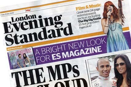 H Evening Standard γίνεται Free Press