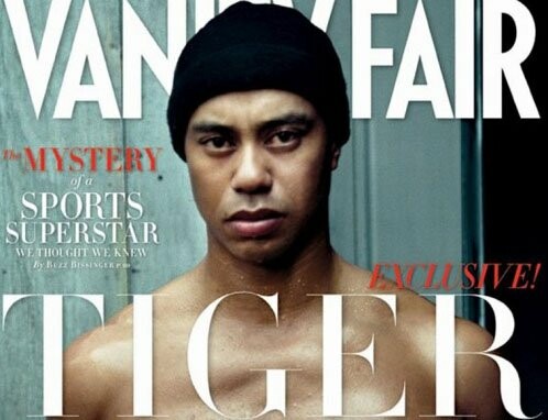 Ο Tiger Woods στο Vanity Fair