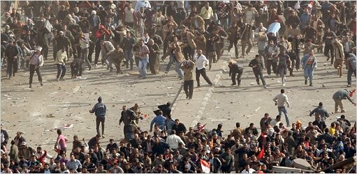 Kάιρο, πλατεία Tahrir, τώρα