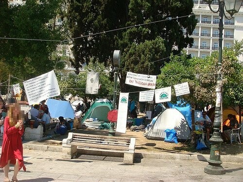 Συμφωνία για την απομάκρυνση των σκηνών θα επιδιώξει ο Καμίνης