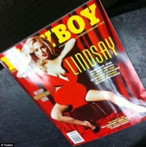 Το γυμνό εξώφυλλο της Lindsay Lohan για το Playboy