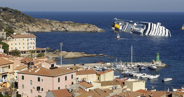 Νέο βίντεο από το εσωτερικό του Costa Concordia