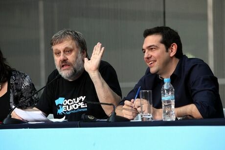 Ζίζεκ, Δουζίνας και Τσίπρας στο Μουσείο Μπενάκη