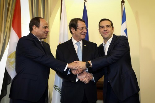 Διευρύνεται σε τετραμερή η συνεργασία Κύπρου, Ελλάδας, Αιγύπτου με συμμετοχή της Ιταλίας