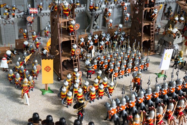 3000 playmobil στη γιορτή παιχνιδιού στη Θεσσαλονίκη