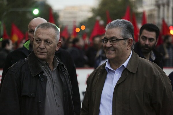 Ολοκληρώθηκε το μαζικό συλλαλητήριο για την εξέγερση του Πολυτεχνείου