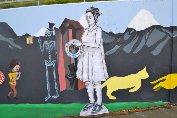 Ένας Αθηναίος street artist στα αχανή τοπία της Ισλανδίας