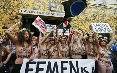 Οι ουκρανές ακτιβίστριες Femen θα ανοίξουν στο Παρίσι διεθνές κέντρο εκπαίδευσης φεμινισμού