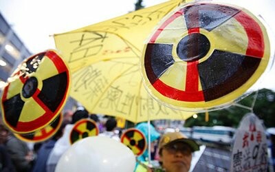 H Greenpeace διαδήλωσε κατά των σουηδικών πυρηνικών εργοστασίων