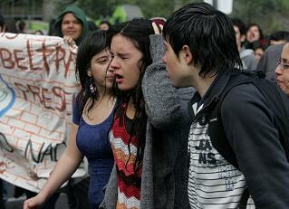 Χιλή: Εκατοντάδες συλλήψεις μαθητών και φοιτητών