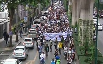 Ταϊλανδέζοι διαδηλωτές θέλουν να «απαγορεύσουν» την αντι-ισλαμική ταινία