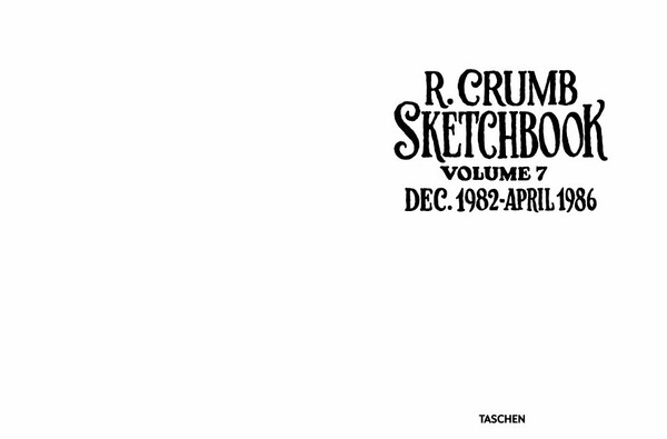 Κλεφτή ματιά στο νέο Crumb των εκδόσεων Taschen