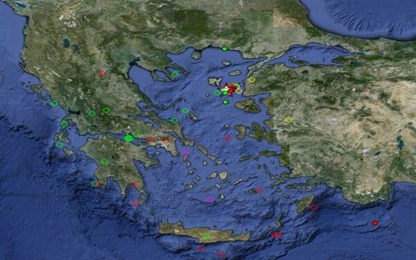 Νέα σεισμική δόνηση 4,7 R στη Λήμνο