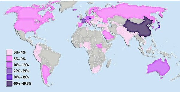 Ο παγκόσμιος χάρτης της αθεΐας