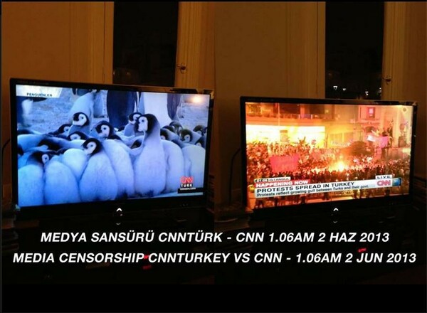 Η πιο παράξενη -πλάγια- αναφορά της εξέγερσης στην τουρκική τηλεόραση