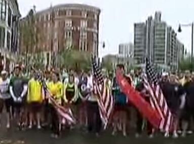 Χιλιάδες άνθρωποι έτρεξαν το τελευταίο μίλι του μαραθωνίου της Βοστόνης
