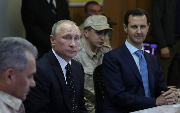 Ο Πούτιν διαβεβαιώνει τον Άσαντ: Θα συνεχίσω να στηρίζω την κυριαρχία της Συρίας