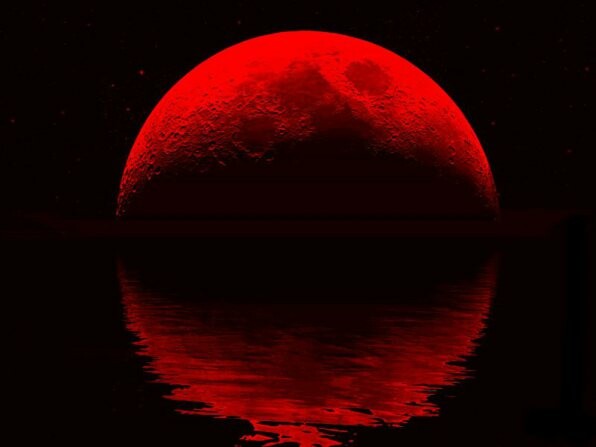 «Ματωμένο φεγγάρι», Πανσέληνος και Άρης