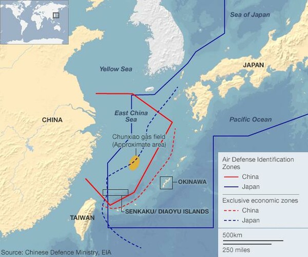 Νέα ένταση στη θάλασσα της ανατολικής Κίνας