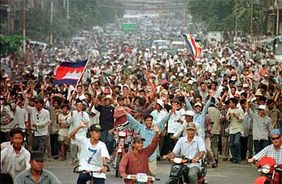 Νεκροί διαδηλωτές στην Καμπότζη