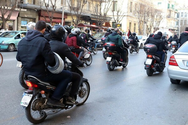 Μηχανοκίνητη πορεία στη Θεσσαλονίκη - Διαμαρτύρονται με αφορμή το συλλαλητήριο για τη Μακεδονία