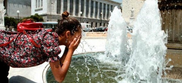 Η αρχή του καύσωνα σήμερα