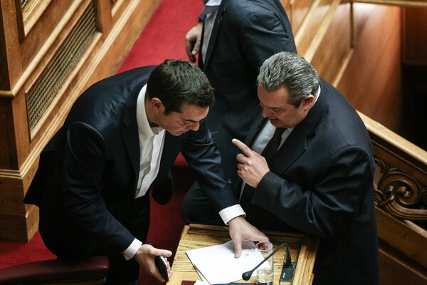 Tσίπρας και Καμμένος θα συνεννοηθούν και αύριο αποφασίζουν για τον Ζουράρι