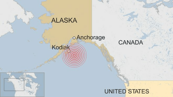 Τεράστιος σεισμός 8,1 Ρίχτερ στην Αλάσκα - Συναγερμός για τσουνάμι