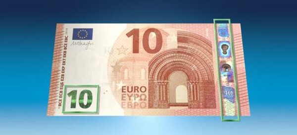Αυτό είναι το νέο χαρτονόμισμα των 10 ευρώ