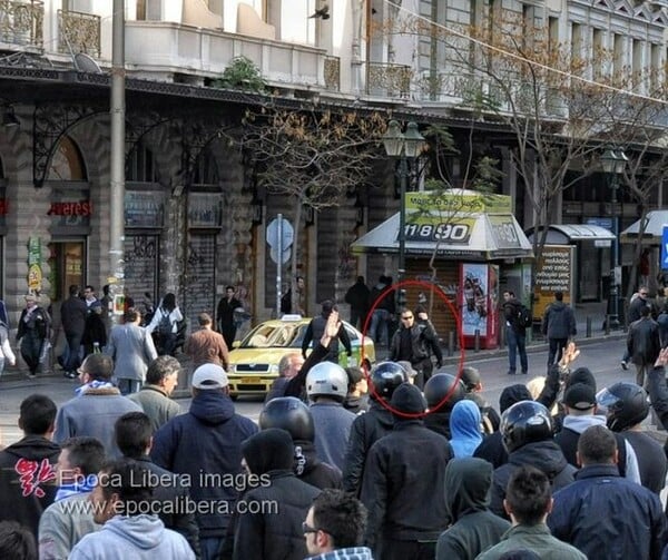 Βουλευτές της Χ.Α. στο πογκρόμ του Μαΐου στο κέντρο