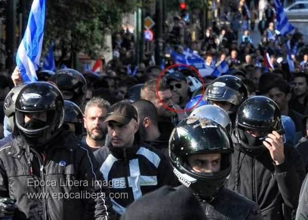 Βουλευτές της Χ.Α. στο πογκρόμ του Μαΐου στο κέντρο